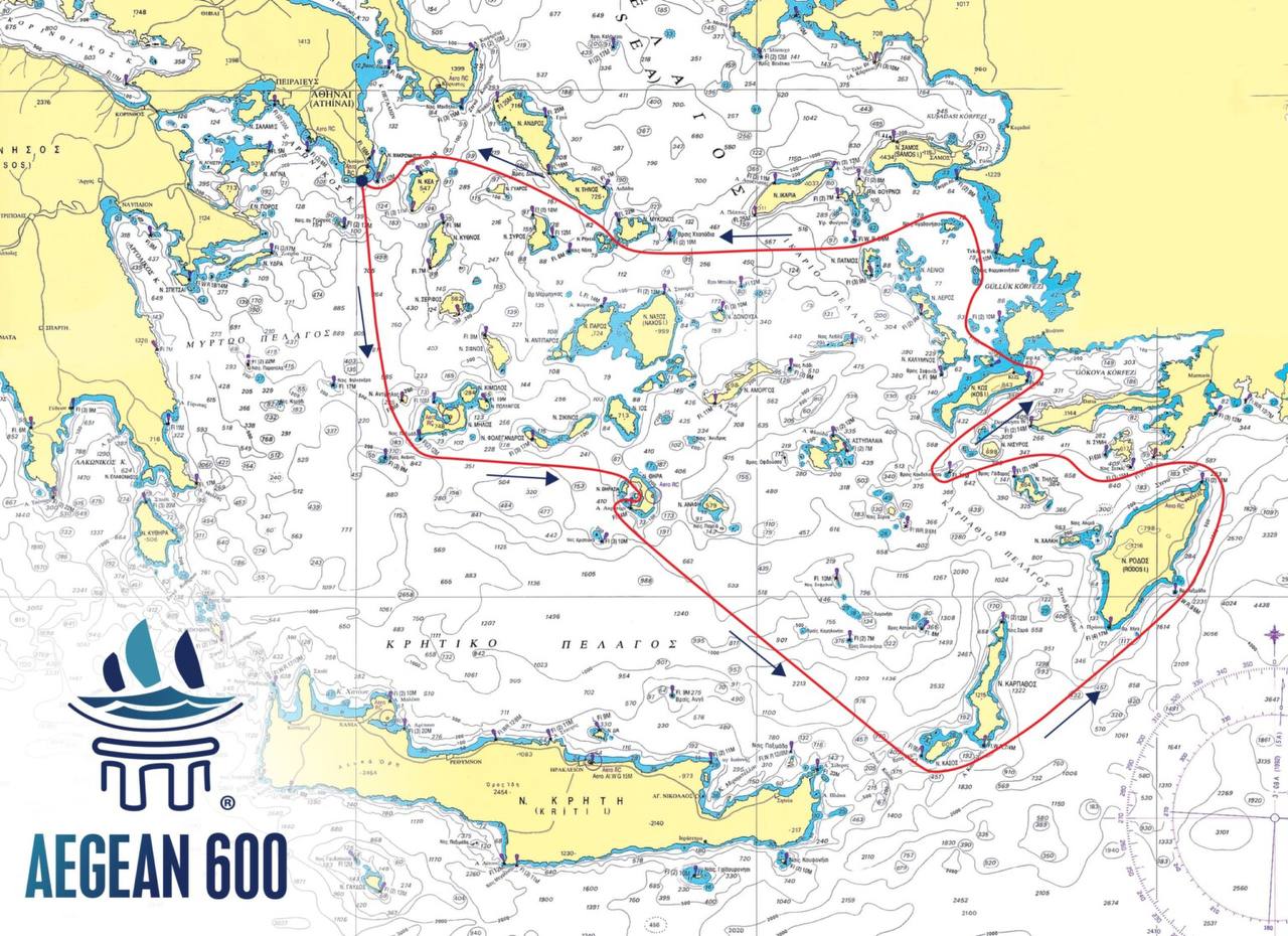Aegean 600: Startul dat sub Templul lui Poseidon, 73 de echipaje sfideaza Meltemi-ul Egeei