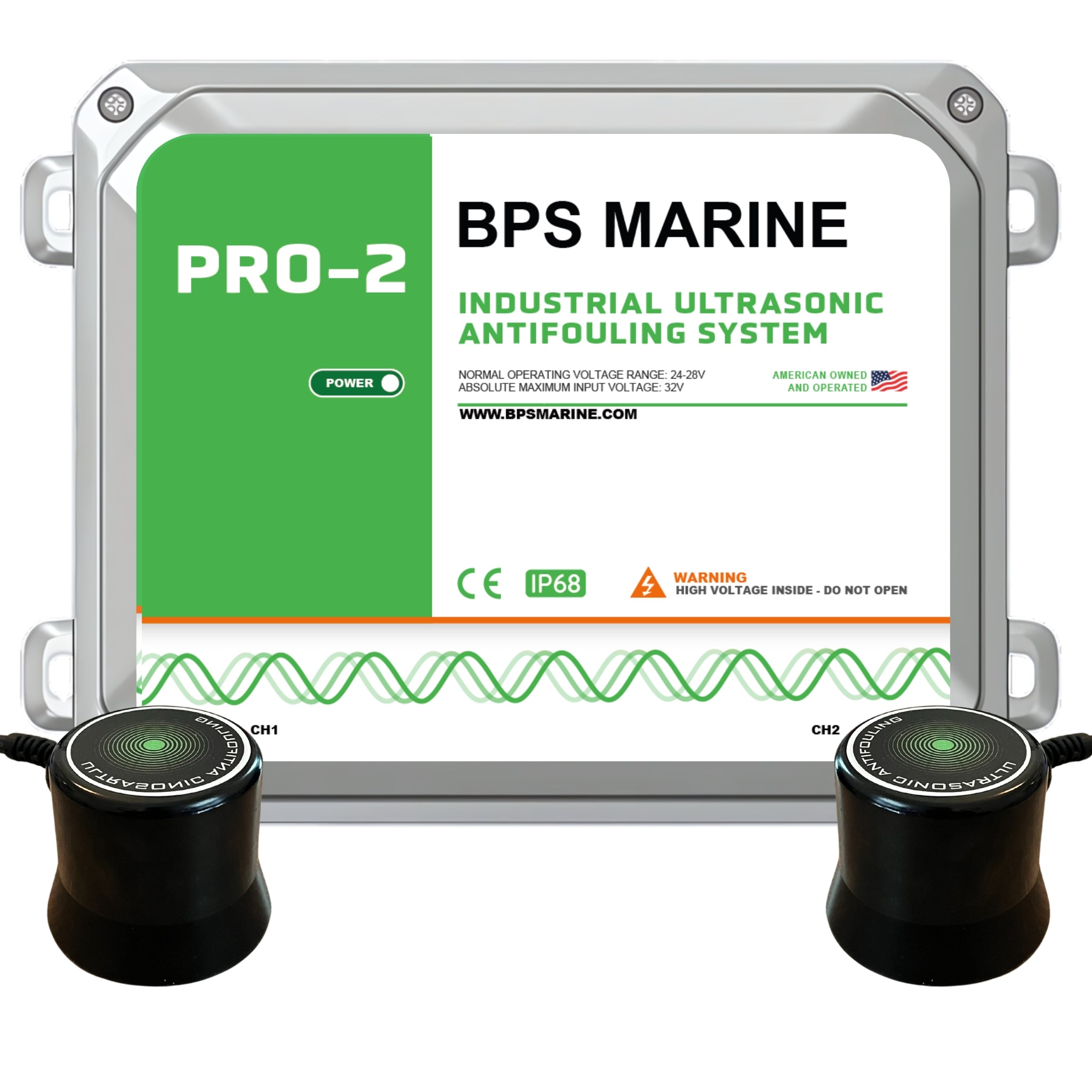 PRO-2 Ultrasonic Antifouling System