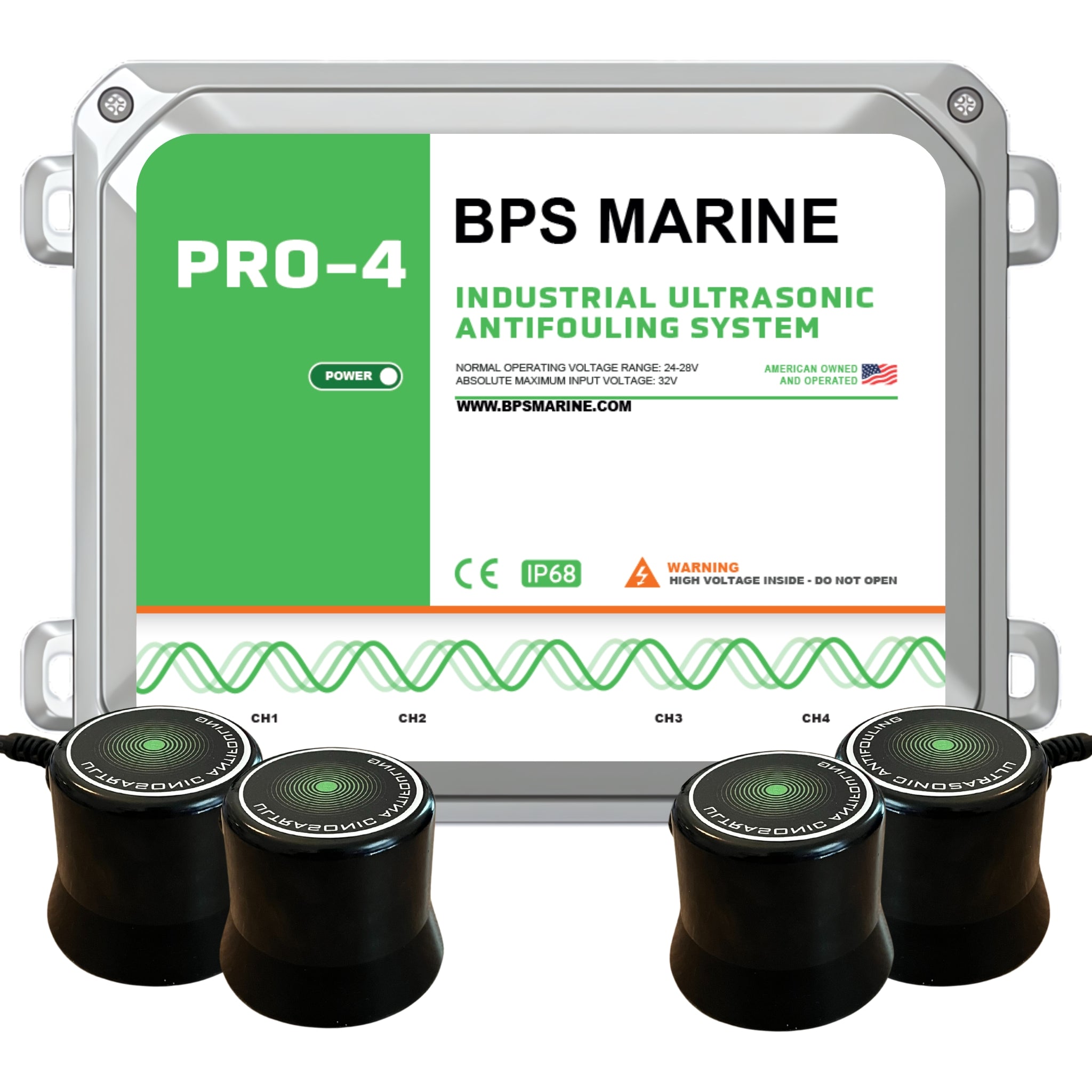 PRO-4 Ultrasonic Antifouling System