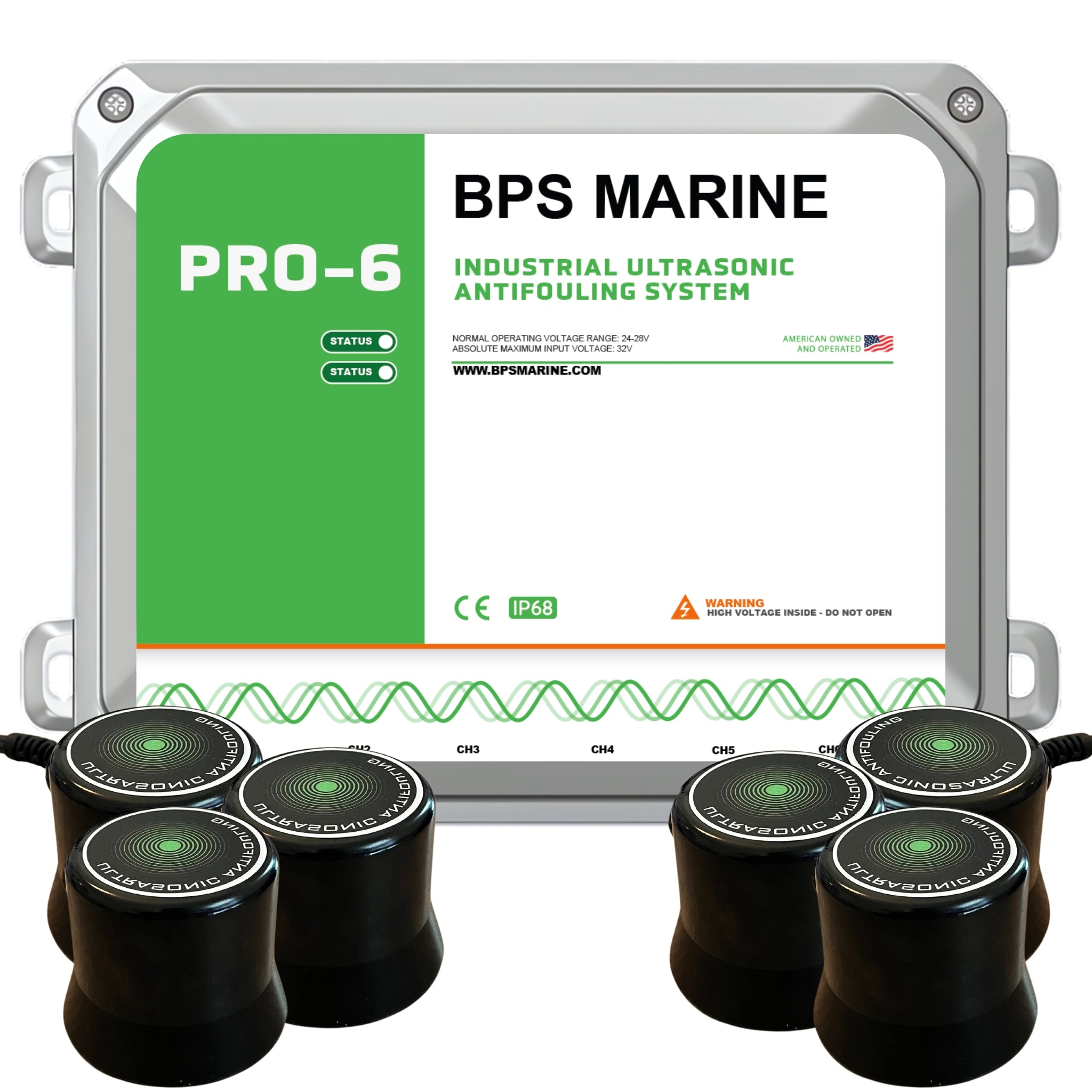 PRO-6 Ultrasonic Antifouling System