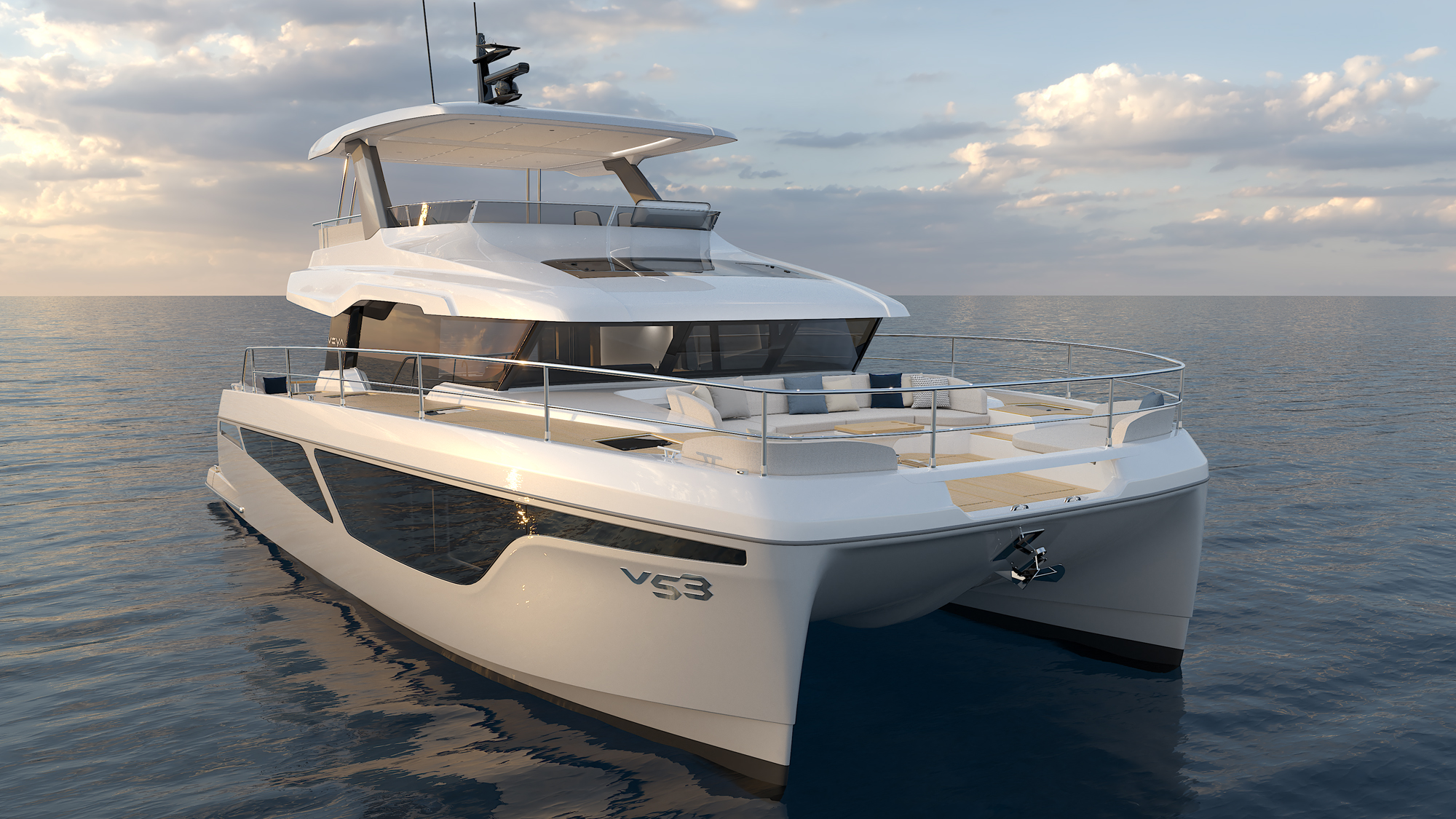 Veya 53: un nou concept de power-catamaran debutează la Cannes