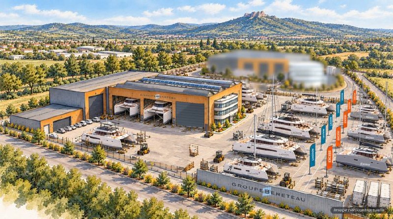 Groupe Beneteau construiește un nou hub mediteranean pentru service și refit de iahturi mari
